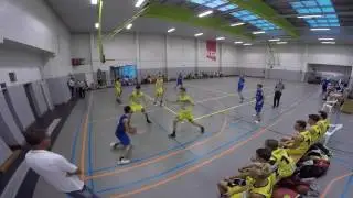 Racing Brugge U18 - BBC Helios Kwadro Zottegem (2e Helft) - Sep. 2016