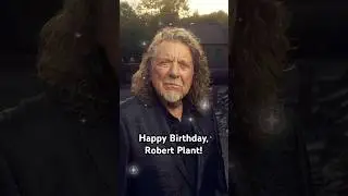 Happy Birthday, Robert Plant! #shorts