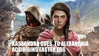 AC ODYSSEY - KASSANDRA GOES TO EGYPT CUTSCENE (4K30 UHD)