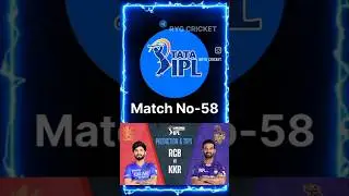 Rcb vs Kkr 58th toss winner Prediction | today ipl toss winner #rcbvskkr #ipl #ipltoss #ipl2025
