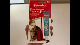 Petrodex Dental Care Kit for Cats Unboxing!