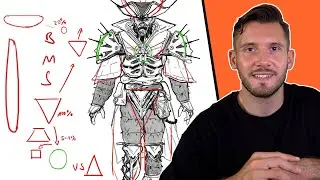 HOW IMPORTANT is SHAPE CONTRAST in CHARACTER DESIGN - mentorship class