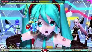 Project DIVA Mega Mix+ - New Classics Mod - Beginning Medley - Primary Colors [EX/Perfect]