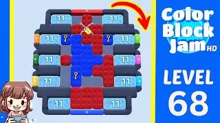 Color Block Jam Level 68 Solution Walkthrough