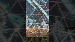 Immersive Winter Dome Projection Mapping for The Dome at Hi-Lawn DC #projectionmapping #immersive