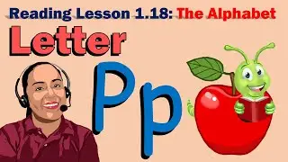 Reading Lesson 1.18 - Letter P (pictures, syllables, words and exercises)