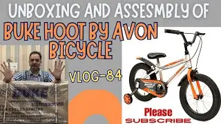 How to Assemble Buke Hoot By Avon Cycle 16T Bicycle for Kids with training wheels Supporters 16 inch