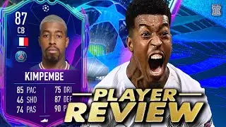 87 RTTF KIMPEMBE PLAYER REVIEW! ROAD TO THE FINAL KIMPEMBE - FIFA 22 ULTIMATE TEAM