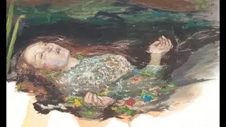 How I Recreated Millais' Ophelia Using Acrylic Gouache