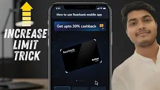 How to use Roarbank Credit Card Mobile App | Roarbank Credit Card Limit Increase Trick |