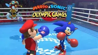 Mario VS Sonic ( Master ) Very Hard Mario & Sonic At The Olympic Games Tokyo 2020( Boxing ) Gameplay