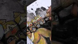 Ram ji🙏 or Ravan 🔥Drawing | Dussehra drawing | #shorts #drawing #ramji #artist #painting #dussehra
