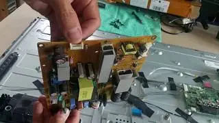 COMMENT REPARER PANNE TV LG ECRAN NOIR 42 Pouces .Tuto D&eacute;pannage ..( R&eacute;solue )...D&eacute;montage complet .