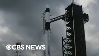 SpaceX launch to International Space Station delayed after bad weather alert