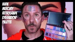 HUDA MERCURY RETROGRADE PALETTE REVIEW / SWATCHES!