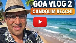 Goa Trip🐚🏖️ Candolim Beach🌞
