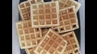 Σπιτικές Βάφλες σε τοστιέρα βαφλιέρα / Homemade waffles Αγάπα Με Αν Dolmas