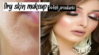 Dry Skin Makeup Tutorial ( 💯% Work ) #beauty #beautytips # dewymakup #dryskin #mishabeautysalon