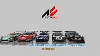 Assetto Corsa | Confronto auto RSS GT pack parte 1
