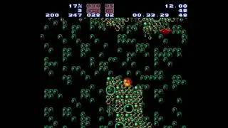 Super Metroid - Bubble Mountain damage boost easy