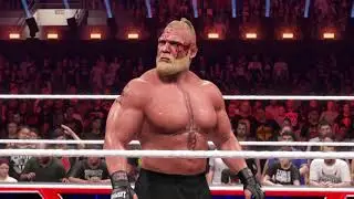 WWE 2K24 Brock Lesnar vs Daniel Bryan vs Kane