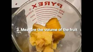 Processing Quince Phase 1 -the basics of  making Quince Puree