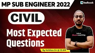 MP Sub Engineer Civil Classes 2022 | Most Important Questions for MPPEB Sub Engineer |by Vaibhav Sir