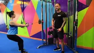 Standing Close Grip Cable Row by MyPT