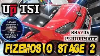 Up TSI , Fizemos o Stage 2 + DINAMÔMETRO