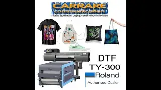 CARRARE Communication pr&eacute;sente l'imprimante Roland DG TY 300