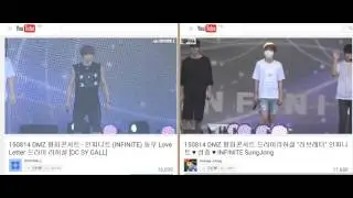 150814 DONGWOO sing woohyun's part- love letter