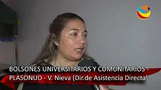 Bolsones Universitarios y Comunitarios   Plansound   V  Nieva Dir  de Asistencia Directa