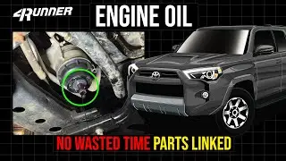 Замена масла в 4Runner 2010-2024 | ПРОСТОЙ ВИДЕО СДЕЛАЙ САМ