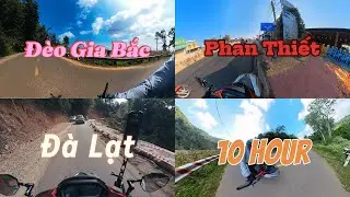 Một mình đi đà lạt với hành trình 10 giờ chạy xe với cung đèo Gia Bắc sau sạt lở #day1