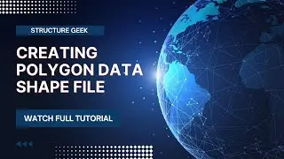 How to create Polygon Data Shape File in ArcGIS