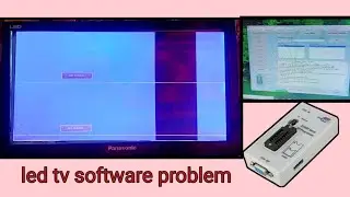 led tv software problem rt809f programmer