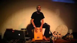 ▶ Drumscapes by Jon Sterckx -  Talking Rhythm @ Rich Mix 2014.