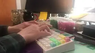 NK65 Milkshake Edition ASMR Typing Sounds: NK Silk Yellows