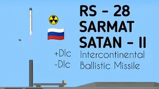 Russian RS - 28 SARMAT / NATO name SATAN-2 ICBM Test | Spaceflight Simulator #shorts #icbm #viral