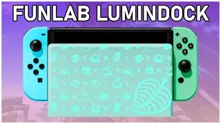 This SWITCH Dock Charges 4 Joy-Cons and Has Unique Lighting 🍃 | FUNLAB LUMINDOCK REVIEW