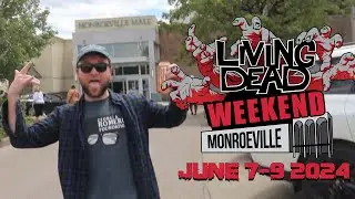 THE LIVING DEAD WEEKEND (2024) GEORGE ROMERO CONVENTION!!! *VLOG*