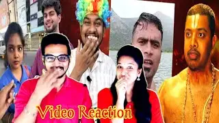 Reels Reaction 😂 | Empty Hand Video Reaction | Tamil Couple Reaction