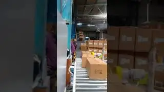 Production to Warehouse Inclined OverHead Conveying