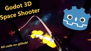 3D Space Combat - Godot - Code available on github!