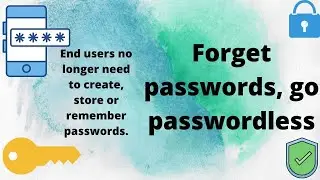 Forget passwords, go passwordless ||