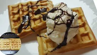 crispy waffles recipe |  homemade waffles | How To Make the Homemade FLUFFY WAFFLES!! Easy Waffle 