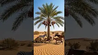 Camel Saved The Date Tree 🌱 | Emotional AI Story | Insaan bana shaitan 💔#SaveTrees #EmotionalStory