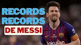 Todos los Récords de Lionel Messi | Récords históricos