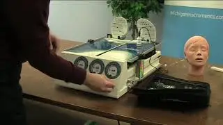 Training Test Lung Simulator Setup Demonstration