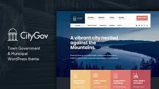 CityGov - City Government & Municipal WordPress Theme | Themeforest Website Templates and Themes